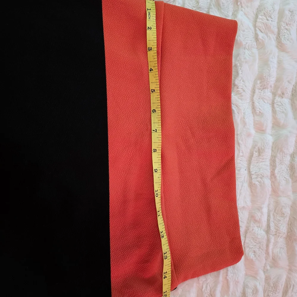 LuLaRoe Black and Orange‎ Pencil Skirt